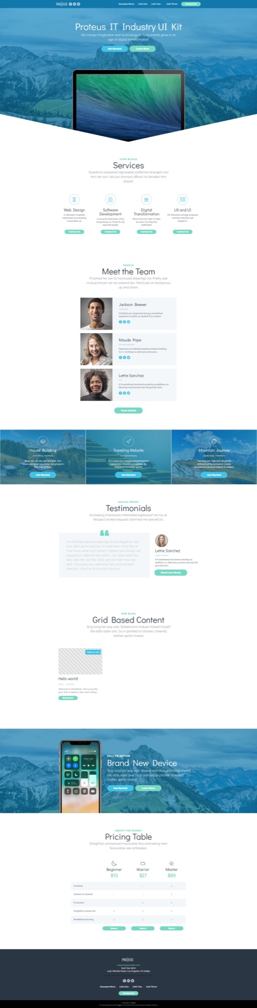 Eracli-Website-Demo: Technologie