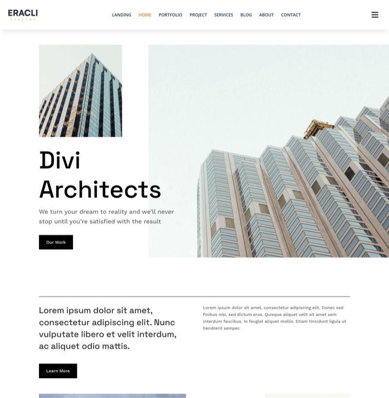 Eracli-Website-Demo: Architektur